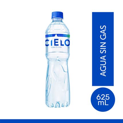 Agua de Mesa CIELO Sin gas Botella 625ml