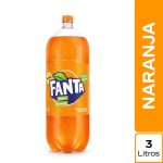 Gaseosa FANTA Naranja Botella 3L