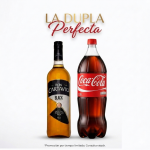 Ron CARTAVIO Black Botella 750ml + Gaseosa COCA COLA Botella 2.25L