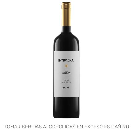 Vino Tinto INTIPALKA Malbec Botella 750ml