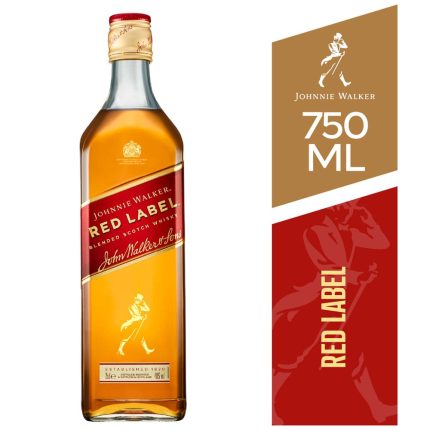 Whisky JOHNNIE WALKER Red Label Botella 750ml