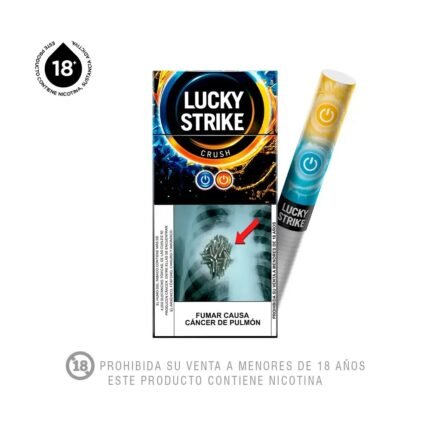 Cigarro LUCKY Reshape Naranja & Menta Caja 10 uni