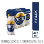 Cerveza CRISTAL Lata 473ml Pack 6 uni