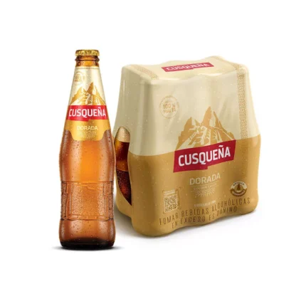 Cerveza CUSQUEÑA Dorada Botella 310ml Pack 6 uni