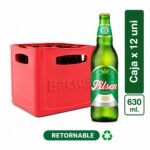 Cerveza PILSEN Callao Botella 630ml Caja 12 uni