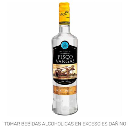 Pisco VARGAS Puro Botella 750ml