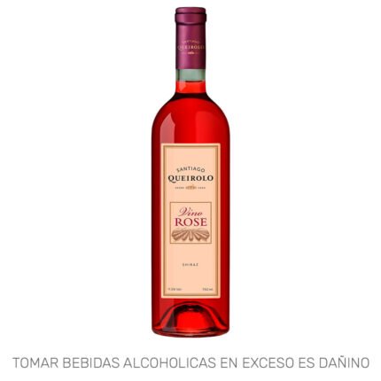Vino Rosé SANTIAGO QUEIROLO Semi Seco Botella 750ml