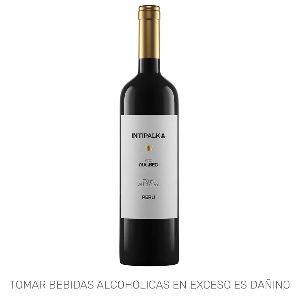Vino Tinto INTIPALKA Malbec Botella 750ml Vino Tinto INTIPALKA Malbec Botella 750ml - Imagen 1