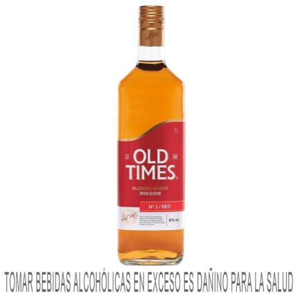 Whisky OLD TIMES Red Botella 1L
