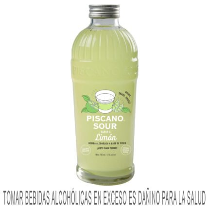 PISCANO Sour Limón Botella 700ml