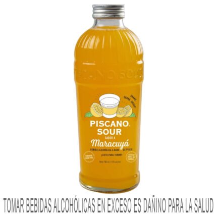 PISCANO Sour Maracuyá Botella 700ml