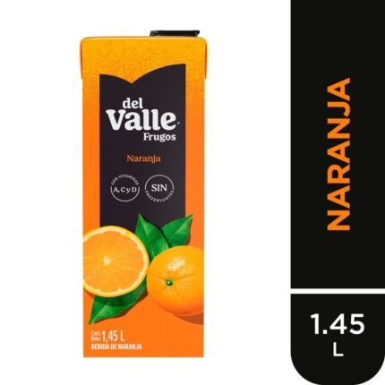 Frugos del VALLE Sabor Naranja Caja 1.45L